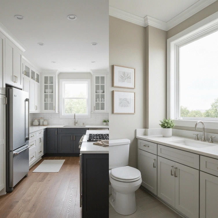 Comparing Renovation Costs and Returns: Kitchen vs. Bathroom Upgrades